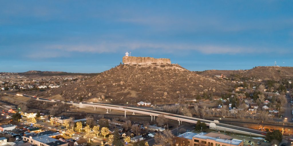 Castle Rock Aerial Photography